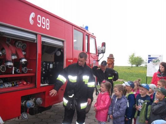 Grafika #25: 07.05.2014 - Spotkanie ze Strażakami