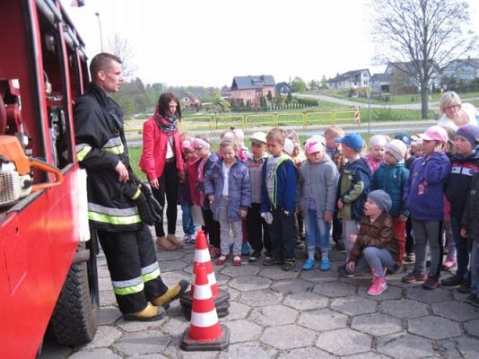 Grafika #30: 07.05.2014 - Spotkanie ze Strażakami