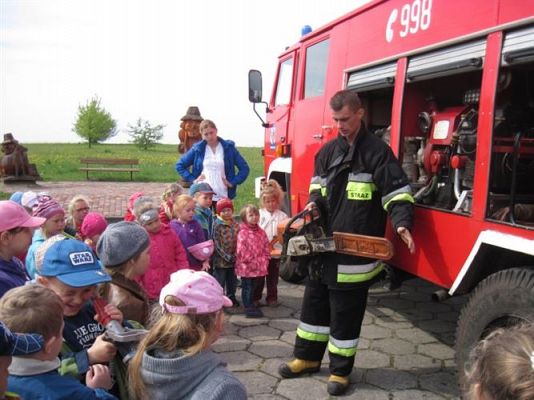 Grafika #32: 07.05.2014 - Spotkanie ze Strażakami