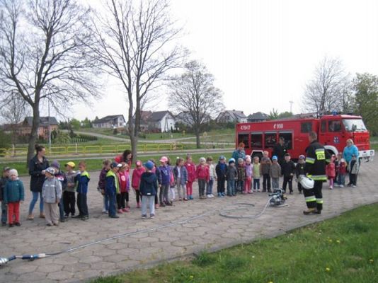 Grafika #35: 07.05.2014 - Spotkanie ze Strażakami