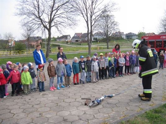 Grafika #37: 07.05.2014 - Spotkanie ze Strażakami
