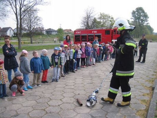 Grafika #38: 07.05.2014 - Spotkanie ze Strażakami