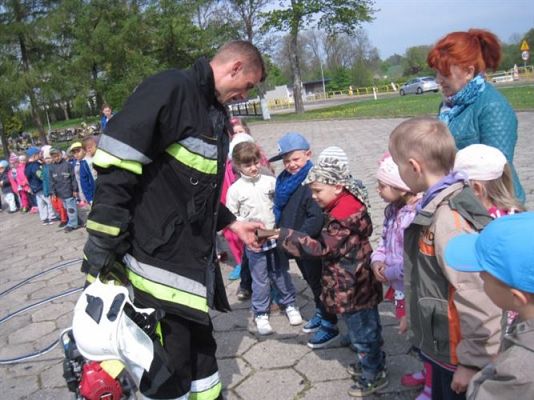 Grafika #46: 07.05.2014 - Spotkanie ze Strażakami