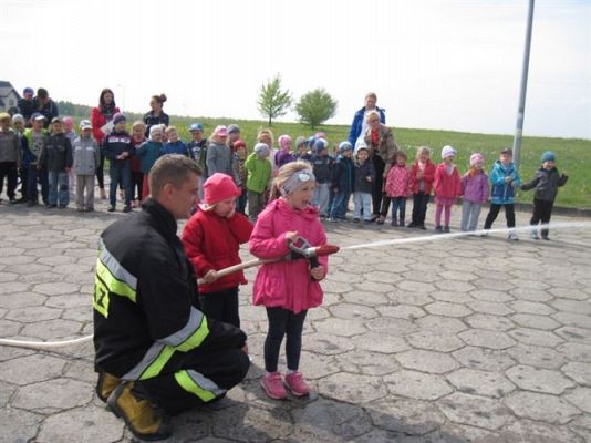 Grafika #54: 07.05.2014 - Spotkanie ze Strażakami