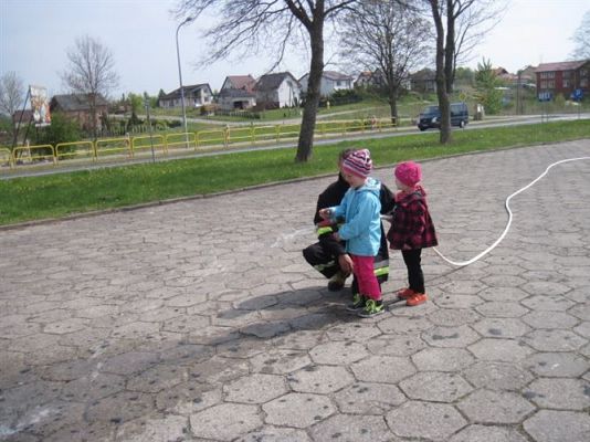 Grafika #57: 07.05.2014 - Spotkanie ze Strażakami