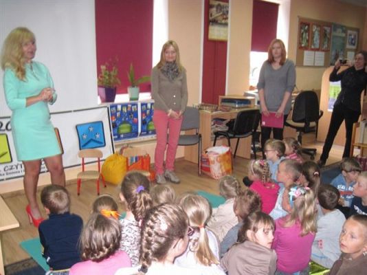 Grafika #2: 04.06.2014 - Wizyta w Bibliotece Gminnej w Wicku