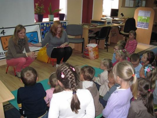 Grafika #3: 04.06.2014 - Wizyta w Bibliotece Gminnej w Wicku