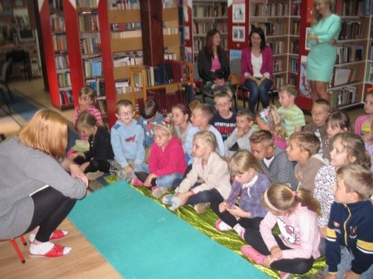 Grafika #4: 04.06.2014 - Wizyta w Bibliotece Gminnej w Wicku