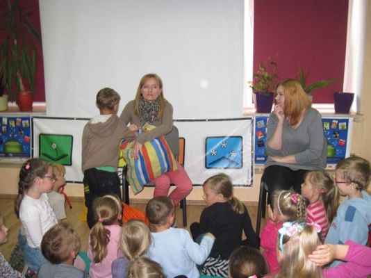 Grafika #16: 04.06.2014 - Wizyta w Bibliotece Gminnej w Wicku