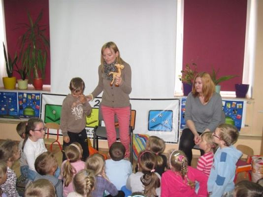 Grafika #17: 04.06.2014 - Wizyta w Bibliotece Gminnej w Wicku