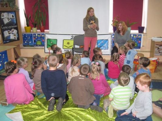 Grafika #18: 04.06.2014 - Wizyta w Bibliotece Gminnej w Wicku