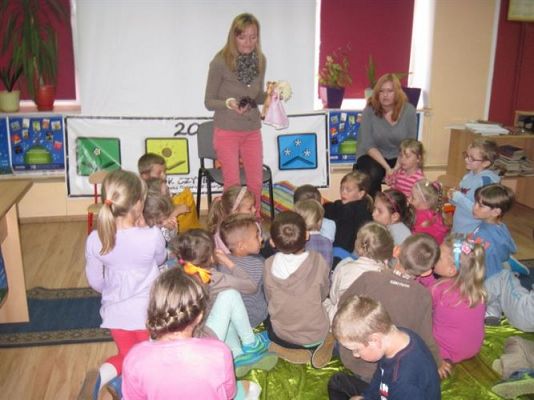 Grafika #24: 04.06.2014 - Wizyta w Bibliotece Gminnej w Wicku