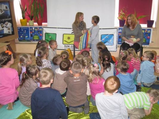 Grafika #25: 04.06.2014 - Wizyta w Bibliotece Gminnej w Wicku