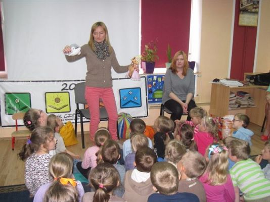 Grafika #26: 04.06.2014 - Wizyta w Bibliotece Gminnej w Wicku