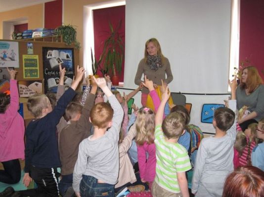 Grafika #28: 04.06.2014 - Wizyta w Bibliotece Gminnej w Wicku