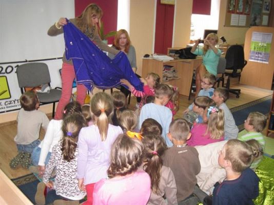 Grafika #30: 04.06.2014 - Wizyta w Bibliotece Gminnej w Wicku