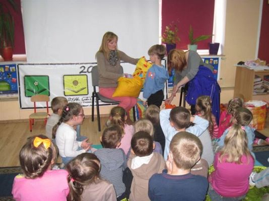 Grafika #35: 04.06.2014 - Wizyta w Bibliotece Gminnej w Wicku