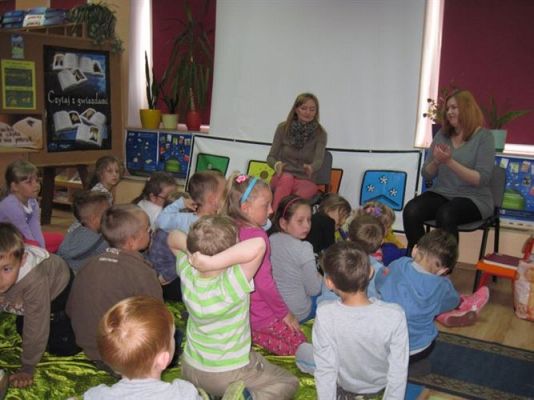 Grafika #38: 04.06.2014 - Wizyta w Bibliotece Gminnej w Wicku