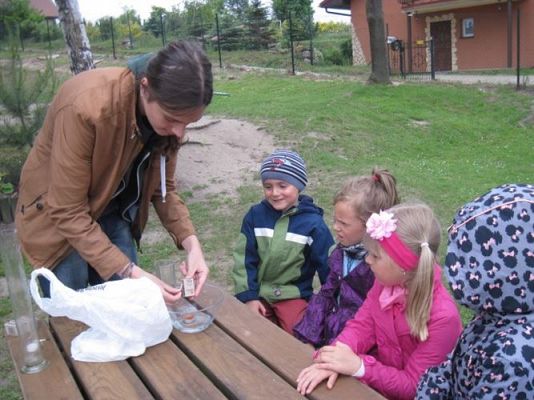 Grafika #8: 29.05.2014 - Mali Odkrywcy - spotkanie z gimazjalistami z Wicka