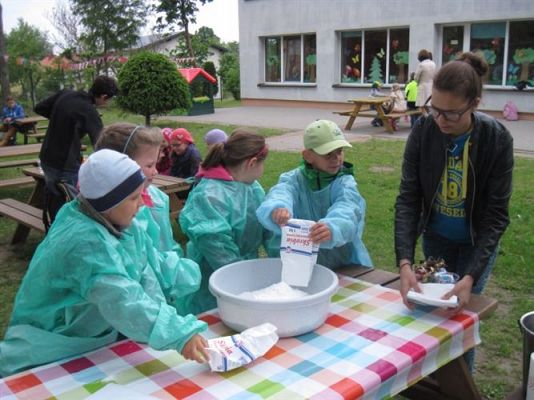 Grafika #11: 29.05.2014 - Mali Odkrywcy - spotkanie z gimazjalistami z Wicka