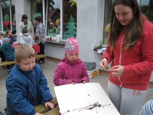 Grafika #15: 29.05.2014 - Mali Odkrywcy - spotkanie z gimazjalistami z Wicka