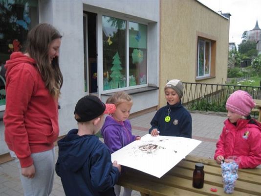 Grafika #24: 29.05.2014 - Mali Odkrywcy - spotkanie z gimazjalistami z Wicka