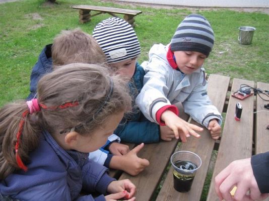 Grafika #26: 29.05.2014 - Mali Odkrywcy - spotkanie z gimazjalistami z Wicka