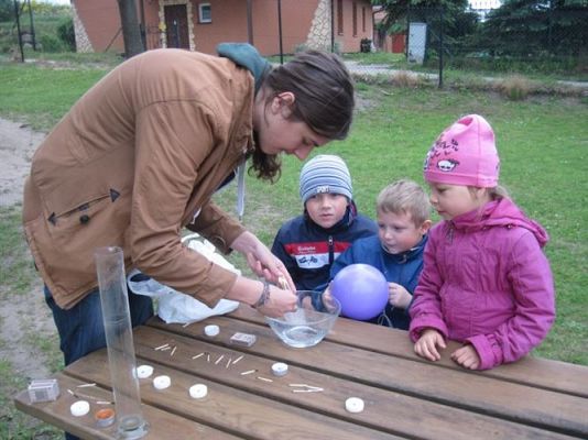 Grafika #31: 29.05.2014 - Mali Odkrywcy - spotkanie z gimazjalistami z Wicka