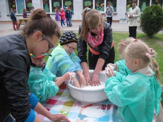 Grafika #33: 29.05.2014 - Mali Odkrywcy - spotkanie z gimazjalistami z Wicka