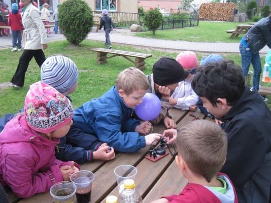 Grafika #38: 29.05.2014 - Mali Odkrywcy - spotkanie z gimazjalistami z Wicka