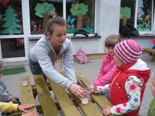 Grafika #41: 29.05.2014 - Mali Odkrywcy - spotkanie z gimazjalistami z Wicka