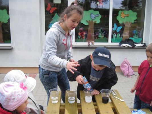 Grafika #46: 29.05.2014 - Mali Odkrywcy - spotkanie z gimazjalistami z Wicka