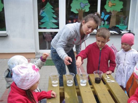 Grafika #47: 29.05.2014 - Mali Odkrywcy - spotkanie z gimazjalistami z Wicka