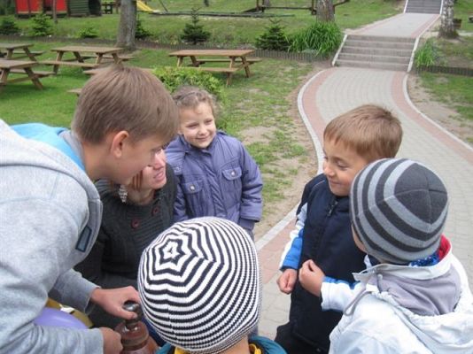 Grafika #51: 29.05.2014 - Mali Odkrywcy - spotkanie z gimazjalistami z Wicka