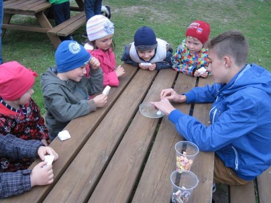 Grafika #58: 29.05.2014 - Mali Odkrywcy - spotkanie z gimazjalistami z Wicka