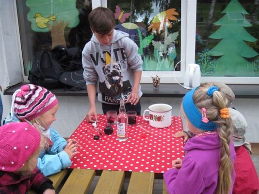 Grafika #61: 29.05.2014 - Mali Odkrywcy - spotkanie z gimazjalistami z Wicka