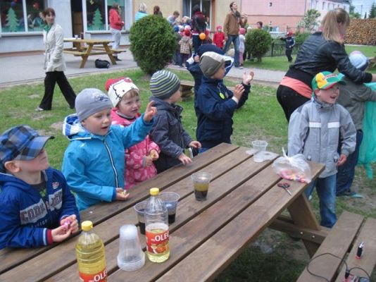 Grafika #78: 29.05.2014 - Mali Odkrywcy - spotkanie z gimazjalistami z Wicka