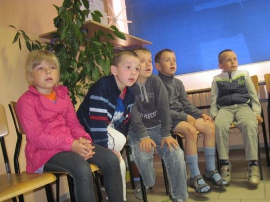 Grafika #13: 16.06.2014 - Zajęcia w Pracowni Chemicznej w Gimnazjum w Łebie