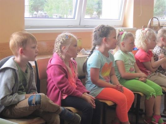 Grafika #18: 16.06.2014 - Zajęcia w Pracowni Chemicznej w Gimnazjum w Łebie