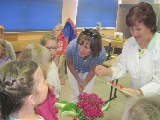 Grafika #22: 16.06.2014 - Zajęcia w Pracowni Chemicznej w Gimnazjum w Łebie