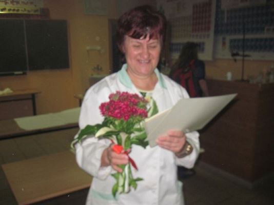 Grafika #23: 16.06.2014 - Zajęcia w Pracowni Chemicznej w Gimnazjum w Łebie