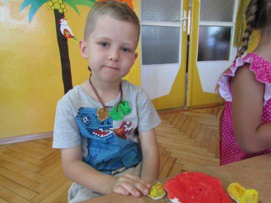 Grafika #9: 18.08.2015 - Muszle z masy solnej