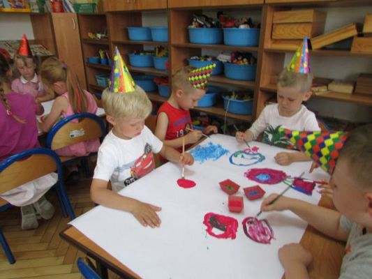 Grafika #11: 05.08.2015 - Balonowa przygoda. Eksperymentowanie