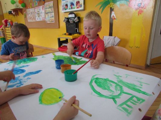 Grafika #13: 05.08.2015 - Balonowa przygoda. Eksperymentowanie