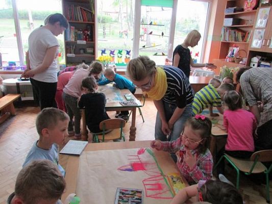 Grafika #40: 13.05.2015 - Zajęcia otwarte w grupie III