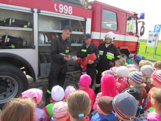 Grafika #30: 05.05.2015 - Spotkanie ze Strażakami