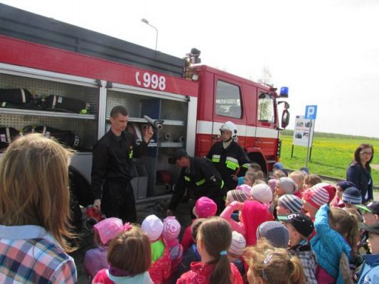 Grafika #31: 05.05.2015 - Spotkanie ze Strażakami