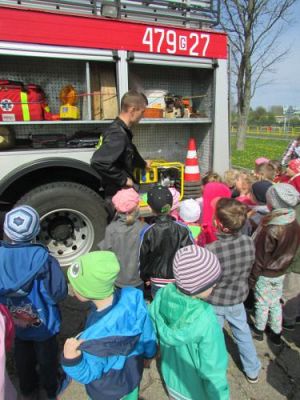 Grafika #38: 05.05.2015 - Spotkanie ze Strażakami