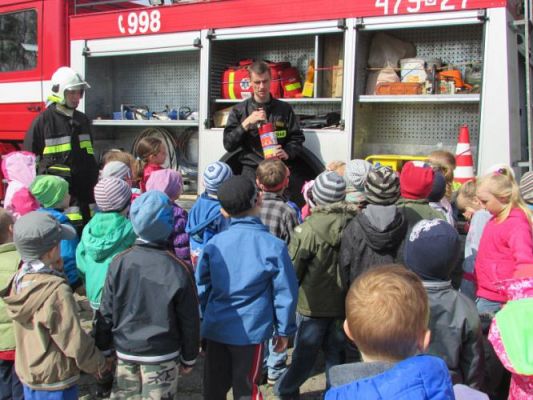 Grafika #40: 05.05.2015 - Spotkanie ze Strażakami