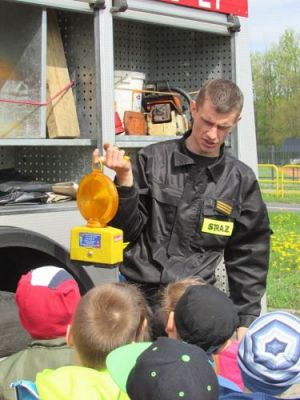 Grafika #49: 05.05.2015 - Spotkanie ze Strażakami